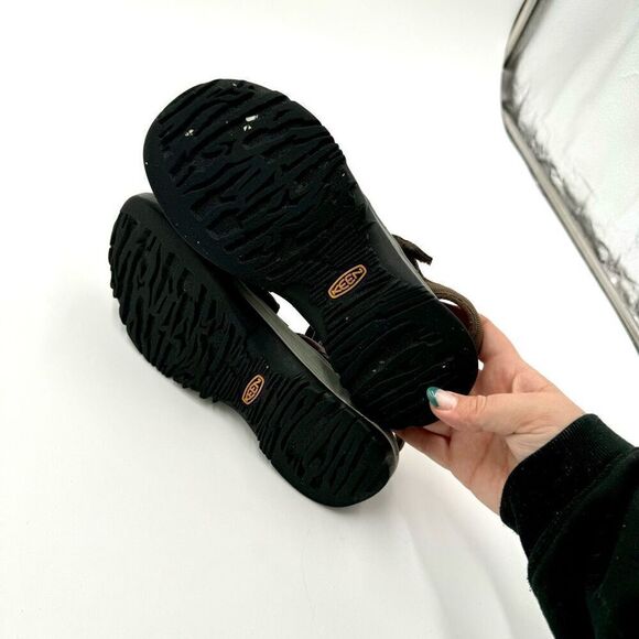 Keen Women’s Rose Adventure Sandal Gorpcore Brown Sandal Sz US 6.5 - Picture 9 of 11